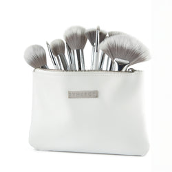 10 piece Blanc brush set and bag bundle