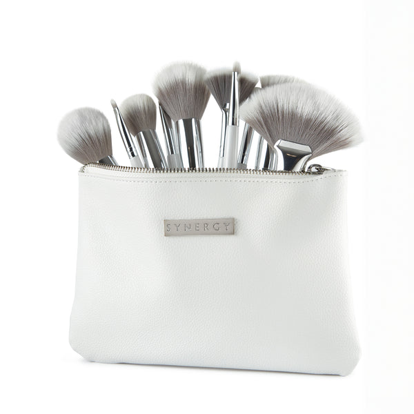 10 piece Blanc brush set and bag bundle