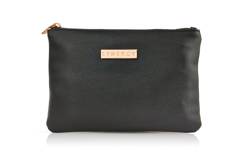Black Rose square makeup bag